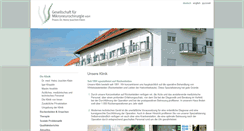 Desktop Screenshot of bandscheiben-gensingen.de